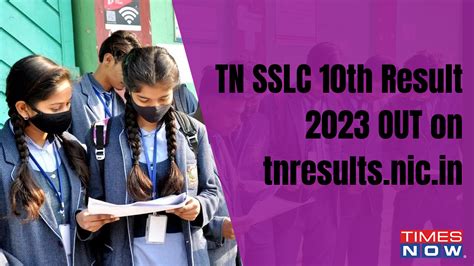 tnresults nic in 10th result 2023 sslc|Tamil Nadu SSLC Result 2023 (Out): How to check result at tnres.